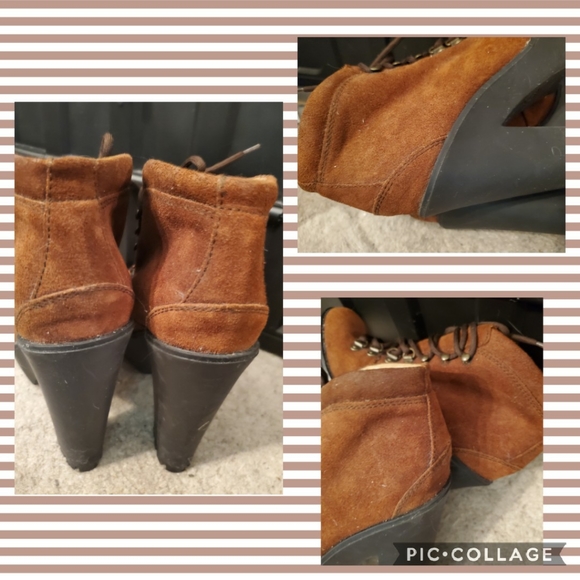 Polo by Ralph Lauren Helene High Heel Hiking Boots - Picture 4 of 7